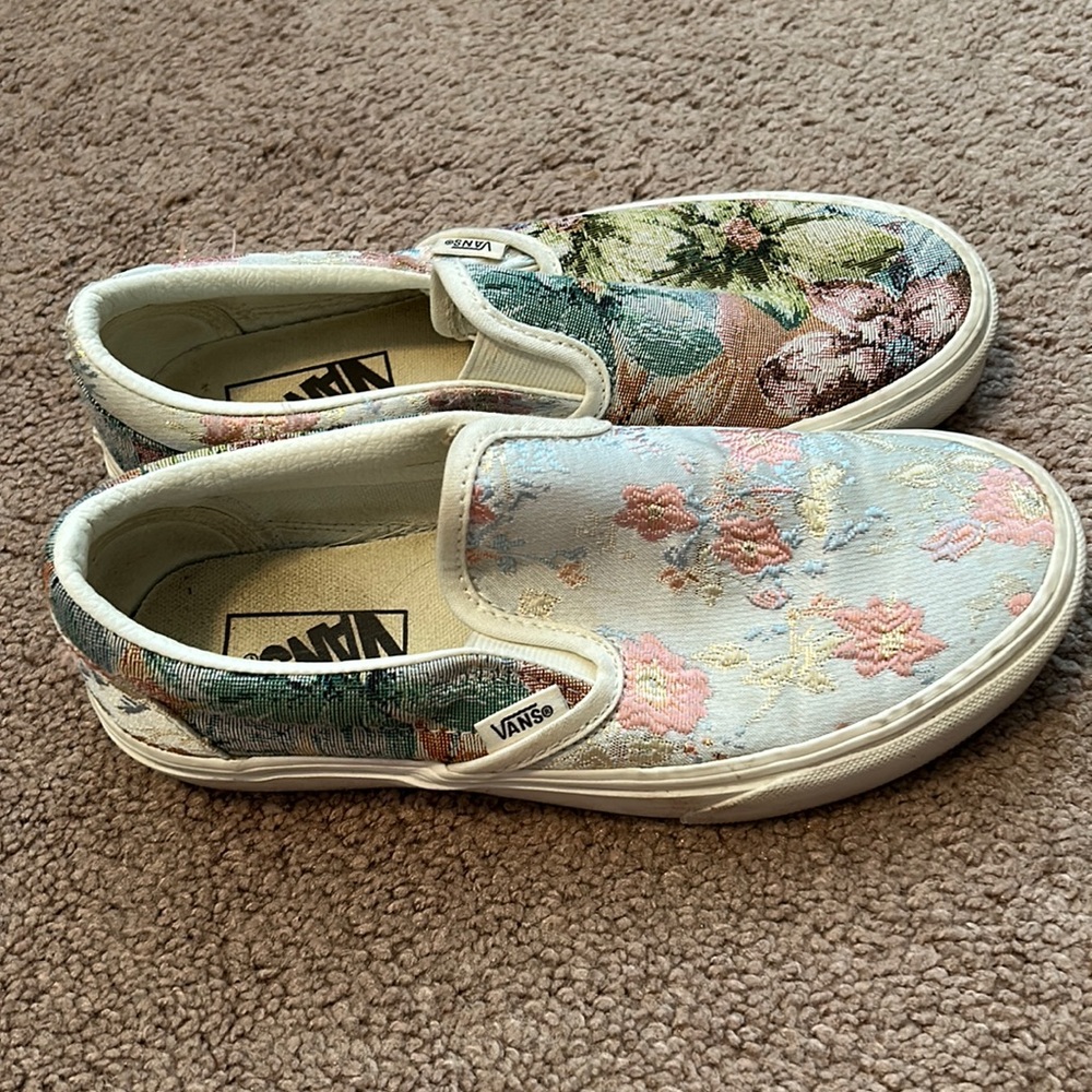 Embroidered vans